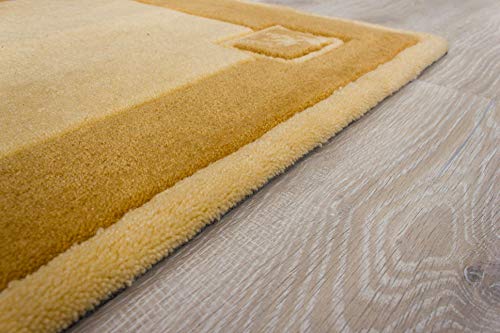 Lifetex.eu Teppiche Lalee Poshti Malaga - Alfombra (60 x 90 cm, poliacrílico, diseño moderno, color beige Lifetex.eu Teppiche Lalee Poshti Malaga - Alfombra (60 x 90 cm, poliacrílico, diseño moderno, color beige
