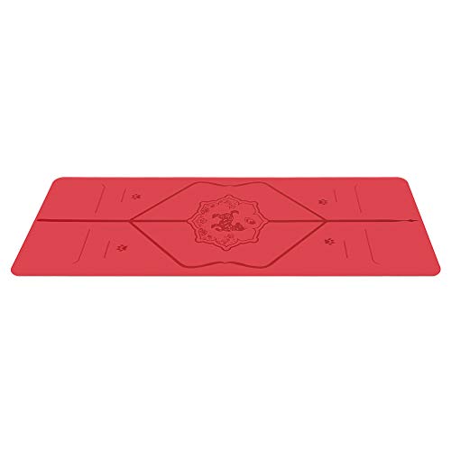 Liforme Esterilla de Yoga Edición Animales - Mejor Estera De Yoga del Mundo con Sistema De Alineación Patentado - Yoga Mat Ecológica y Completamente Antideslizante - Edición Especial Animales - Rojo Liforme Esterilla de Yoga Edición Animales - Mejor Estera De Yoga del Mundo con Sistema De Alineación Patentado - Yoga Mat Ecológica y Completamente Antideslizante - Edición Especial Animales - Rojo