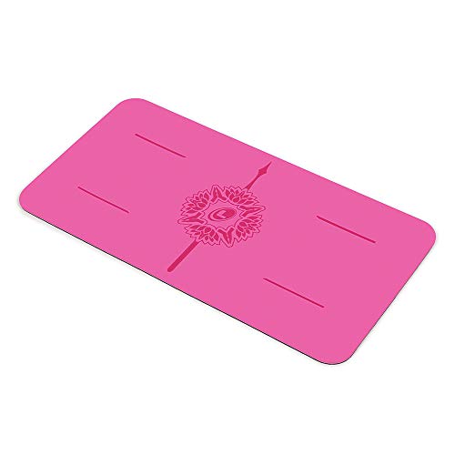 Liforme Yoga Pad - Esterilla de Yoga Antideslizante para Rodillas, Brazos y Codos - con Sistema Patentado De Alienación y Máximo Agarre - Colchoneta de Yoga Biodegradable y Eco-Friendly