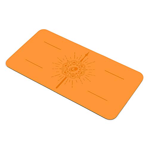 Liforme Yoga Pad - Esterilla de Yoga Antideslizante para Rodillas, Brazos y Codos - con Sistema Patentado De Alienación y Máximo Agarre - Colchoneta de Yoga Biodegradable y Eco-Friendly