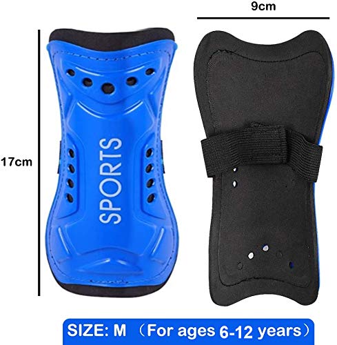 Lifreer Espinilleras de fútbol, espinilleras de fútbol, espinilleras para niños, calcetines de fútbol para niños y niñas, equipo protector de pantorrilla (azul) (S) Lifreer Espinilleras de fútbol, espinilleras de fútbol, espinilleras para niños, calcetines de fútbol para niños y niñas, equipo protector de pantorrilla (azul) (S)