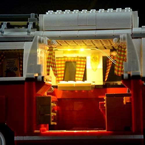 LIGHTAILING Conjunto de Luces (Creator Series Volkswagen T1 Camper Van) Modelo de Construcción de Bloques - Kit de luz LED Compatible con Lego 10220 (NO Incluido en el Modelo).