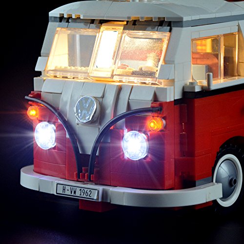 LIGHTAILING Conjunto de Luces (Creator Series Volkswagen T1 Camper Van) Modelo de Construcción de Bloques - Kit de luz LED Compatible con Lego 10220 (NO Incluido en el Modelo).