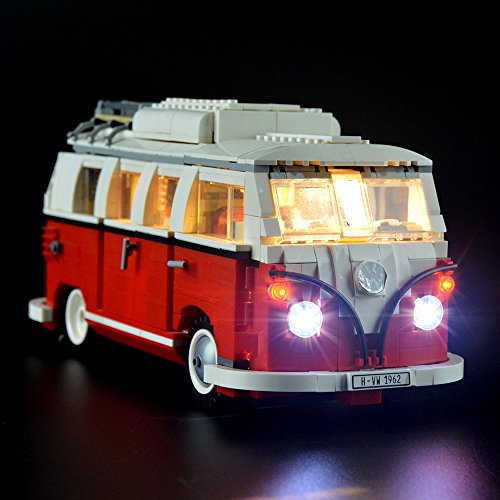 LIGHTAILING Conjunto de Luces (Creator Series Volkswagen T1 Camper Van) Modelo de Construcción de Bloques - Kit de luz LED Compatible con Lego 10220 (NO Incluido en el Modelo).