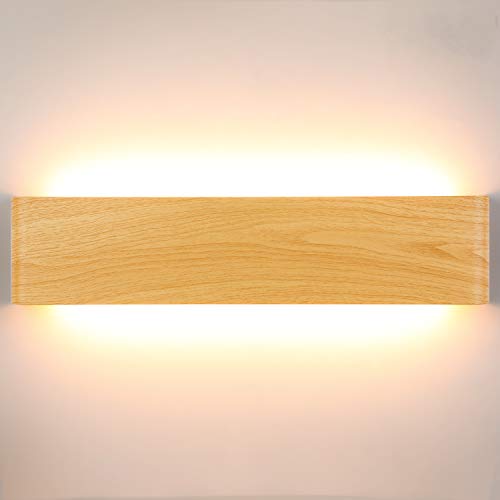 Lightess 18W 40CM Apliques de Pared LED Interior Lámpara de Pared Moderna Agradable Luz de Aluminio Iluminación para Salón, Dormitorio, Sala, Pasillo, Escalera, Blanco Cálido 2800K Lightess 18W 40CM Apliques de Pared LED Interior Lámpara de Pared Moderna Agradable Luz de Aluminio Iluminación para Salón, Dormitorio, Sala, Pasillo, Escalera, Blanco Cálido 2800K