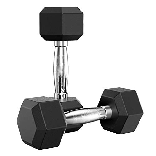 lijingaa Mancuerna Hexagonal,Anti-resbalón Mancuernas De Hierro Fundido,Mancuernas Pesadas con Manijas Metálicas,Oficina Hogar Fitness Mancuernas,Vendido En Pares-Negro 20kg lijingaa Mancuerna Hexagonal,Anti-resbalón Mancuernas De Hierro Fundido,Mancuernas Pesadas con Manijas Metálicas,Oficina Hogar Fitness Mancuernas,Vendido En Pares-Negro 20kg