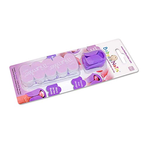 Lima de uñas para recien nacidos (0 meses +) I Cuidado de uñas bebé I Accesorio para recien nacidos y bebés I Regalo para mamás - 3x5