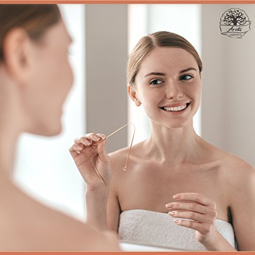 Limpiador de Lengua de cobre | Yoga & medicina Ayurveda | raspador de lengua | respaldados por la ciencia (2) Limpiador de Lengua de cobre | Yoga & medicina Ayurveda | raspador de lengua | respaldados por la ciencia (2)
