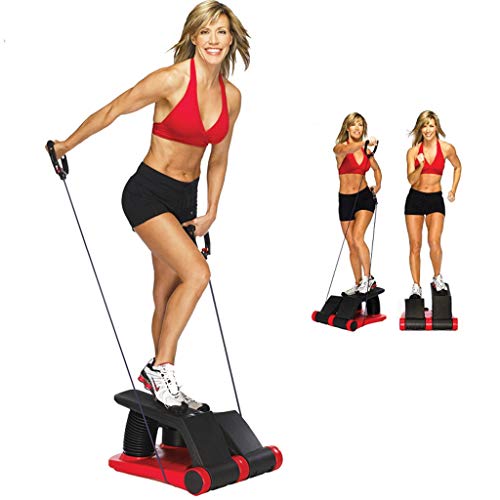 LIMUZI Instalación de Libre Escalador Cubierta Ejercicio Paso a Paso Body Fitness con cordón Formación Máquinas de Ejercicios de Fitness Aire Paso a Paso