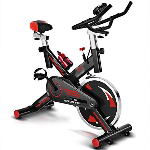 Lindhb Bicicleta de Spinning Girar la Bici Resistencia Infinity transmisión del cinturón de Asiento Ajustable for el Entrenamiento Cardio Negro Blanco para Ejercicios en Casa Adelgazar Fitness Lindhb Bicicleta de Spinning Girar la Bici Resistencia Infinity transmisión del cinturón de Asiento Ajustable for el Entrenamiento Cardio Negro Blanco para Ejercicios en Casa Adelgazar Fitness