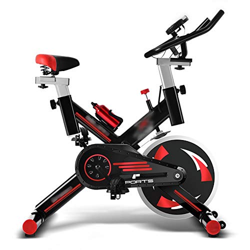 Lindhb Bicicleta de Spinning Girar la Bici Resistencia Infinity transmisión del cinturón de Asiento Ajustable for el Entrenamiento Cardio Negro Blanco para Ejercicios en Casa Adelgazar Fitness Lindhb Bicicleta de Spinning Girar la Bici Resistencia Infinity transmisión del cinturón de Asiento Ajustable for el Entrenamiento Cardio Negro Blanco para Ejercicios en Casa Adelgazar Fitness