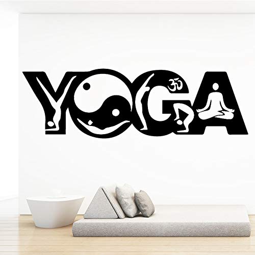 Lindo yoga impermeable pegatinas de pared arte de la pared decoración para niños sala de estar decoración para el hogar decoración del partido del hogar wallpaper 20 * 67 cm Lindo yoga impermeable pegatinas de pared arte de la pared decoración para niños sala de estar decoración para el hogar decoración del partido del hogar wallpaper 20 * 67 cm