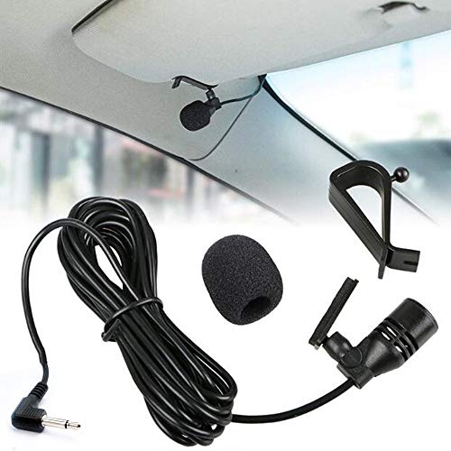 LINHUIPAD Pioneer Bluetooth Car Radio Micrófono Montaje Externo para fh-x700bt fh-x720bt Mic Número de Pieza: CPM1083 (Enchufe de 2,5 mm)