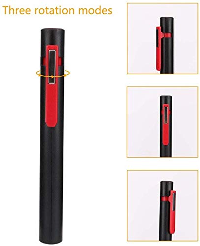 Linkax Linterna de trabajo LED recargable 2 en 1 Luz de trabajo recargable COB Linterna trabajo lámpara de inspección con clip magnético Linkax Linterna de trabajo LED recargable 2 en 1 Luz de trabajo recargable COB Linterna trabajo lámpara de inspección con clip magnético