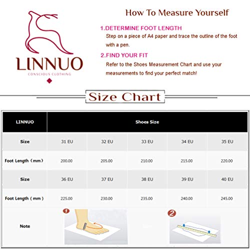 LINNUO Pointe Zapatos de Ballet Pointe Ballet Zapatillas de Ballet de Danza Baile con Cintas LINNUO Pointe Zapatos de Ballet Pointe Ballet Zapatillas de Ballet de Danza Baile con Cintas
