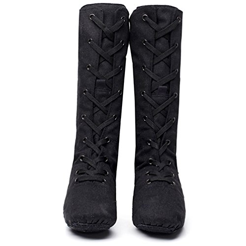LINNUO Zapatillas de Baile Jazz y Contemporáneo Jazz Botas Zapatos de Danza para Adulto LINNUO Zapatillas de Baile Jazz y Contemporáneo Jazz Botas Zapatos de Danza para Adulto