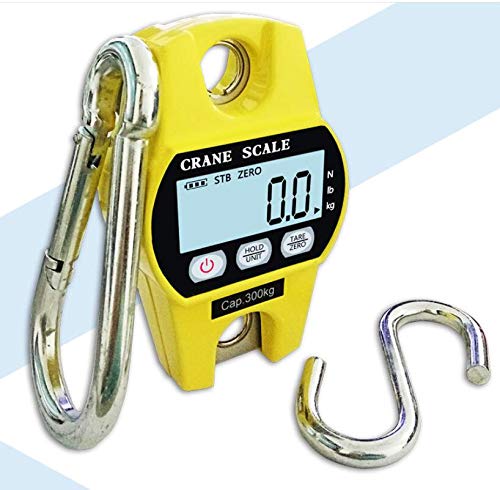 LINRUS Mini Balanza Digital 300 Kg / 100g para Equipaje de Pesca, Pesaje de Viaje, Barra de Acero Colgante, Gancho Electrónico, Balanza, Herramienta de Pesaje de Cocina,Black LINRUS Mini Balanza Digital 300 Kg / 100g para Equipaje de Pesca, Pesaje de Viaje, Barra de Acero Colgante, Gancho Electrónico, Balanza, Herramienta de Pesaje de Cocina,Black