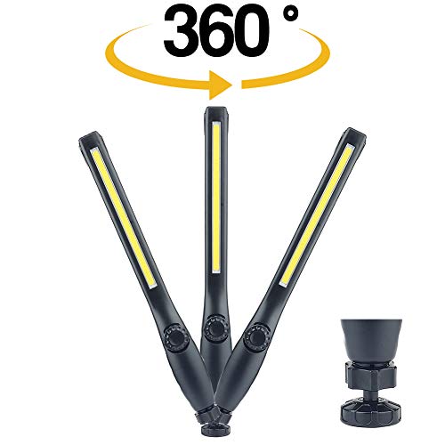 Linterna de Trabajo COB LED Recargable Iman Profesional, Linterna Trabajo LED Recargable USB, Luz de Trabajo Portatil, con Gancho, Base Imán, Cable USB para Casa Auto Camping Emergencia Reparacion Linterna de Trabajo COB LED Recargable Iman Profesional, Linterna Trabajo LED Recargable USB, Luz de Trabajo Portatil, con Gancho, Base Imán, Cable USB para Casa Auto Camping Emergencia Reparacion