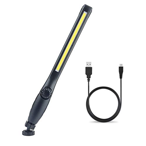 Linterna de Trabajo COB LED Recargable Iman Profesional, Linterna Trabajo LED Recargable USB, Luz de Trabajo Portatil, con Gancho, Base Imán, Cable USB para Casa Auto Camping Emergencia Reparacion Linterna de Trabajo COB LED Recargable Iman Profesional, Linterna Trabajo LED Recargable USB, Luz de Trabajo Portatil, con Gancho, Base Imán, Cable USB para Casa Auto Camping Emergencia Reparacion