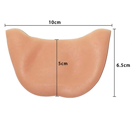 LIOOBO 2 Pares de Almohadillas para los Dedos de Gel de Silicona Suave de Punta para Ballet Zapatillas de Baile para los Tacones Altos para Bailar Bailarines de Ballet (Color de Piel y Blanco) LIOOBO 2 Pares de Almohadillas para los Dedos de Gel de Silicona Suave de Punta para Ballet Zapatillas de Baile para los Tacones Altos para Bailar Bailarines de Ballet (Color de Piel y Blanco)