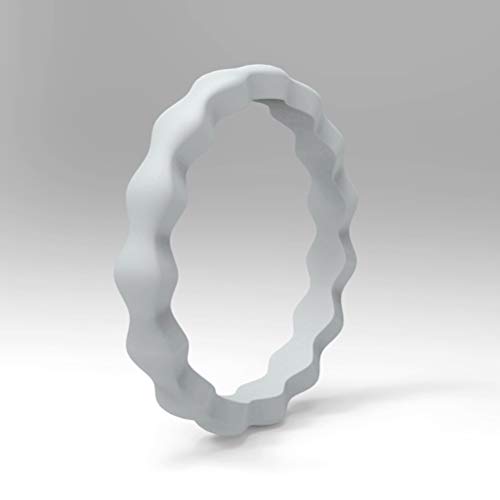 LIOOBO 4 unids Anillos de Silicona para Las Mujeres, Bandas de Boda de Goma Finas, asequibles y apilables para los Atletas, Entrenamiento, Fitness, Gimnasio, Ejercicio LIOOBO 4 unids Anillos de Silicona para Las Mujeres, Bandas de Boda de Goma Finas, asequibles y apilables para los Atletas, Entrenamiento, Fitness, Gimnasio, Ejercicio