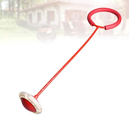 LIOOBO Anillo de Salto Intermitente Bola de Salto Intermitente Bola de Salto de Tobillo Bola de Swing Deportiva Colorida Cuerda de Salto de Fitness para Adultos y Niños