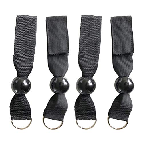 LIOOBO Banda de Entrenamiento de Voleibol 2 Pares de Equipos de Banda de Ejercicio Ayuda Profesional de Corrección Cinturón de Entrenamiento Deportivo con Hebilla (Negro) LIOOBO Banda de Entrenamiento de Voleibol 2 Pares de Equipos de Banda de Ejercicio Ayuda Profesional de Corrección Cinturón de Entrenamiento Deportivo con Hebilla (Negro)