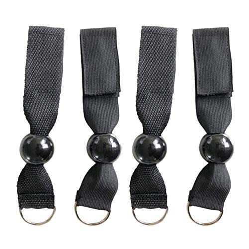 LIOOBO Banda de Entrenamiento Profesional de 2 Pares de Voleibol con Correas de Hebilla Banda de Ejercicio para Principiantes de Voleibol