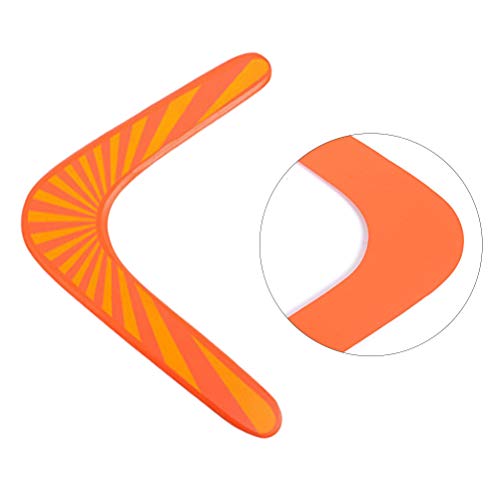 LIOOBO Boomerang de Madera superduro, ecológico con un diseño Maravilloso, para niños y Adultos LIOOBO Boomerang de Madera superduro, ecológico con un diseño Maravilloso, para niños y Adultos