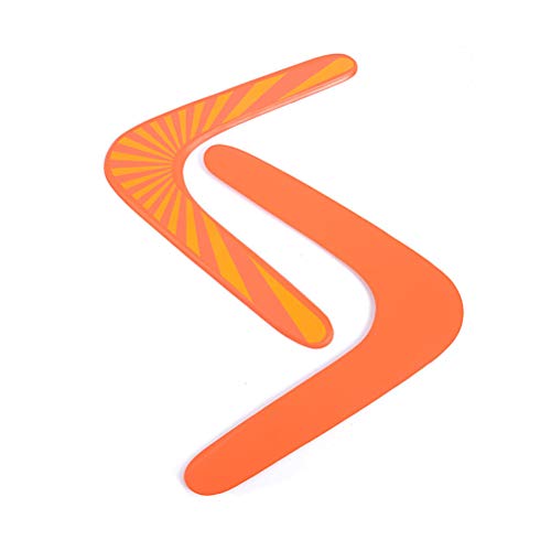 LIOOBO Boomerang de Madera superduro, ecológico con un diseño Maravilloso, para niños y Adultos LIOOBO Boomerang de Madera superduro, ecológico con un diseño Maravilloso, para niños y Adultos