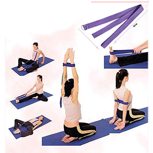 LIOOBO Estiramiento Correa de Ejercicios con Bucles Algodón Correa de Yoga Banda de Ejercicio Gravedad Fitness Estiramiento Correa Pilates Entrenamientos para Niñ y Adultos LIOOBO Estiramiento Correa de Ejercicios con Bucles Algodón Correa de Yoga Banda de Ejercicio Gravedad Fitness Estiramiento Correa Pilates Entrenamientos para Niñ y Adultos