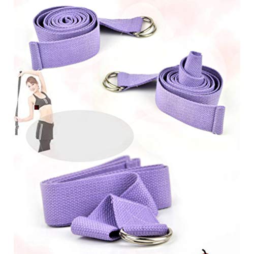 LIOOBO Estiramiento Correa de Ejercicios con Bucles Algodón Correa de Yoga Banda de Ejercicio Gravedad Fitness Estiramiento Correa Pilates Entrenamientos para Niñ y Adultos LIOOBO Estiramiento Correa de Ejercicios con Bucles Algodón Correa de Yoga Banda de Ejercicio Gravedad Fitness Estiramiento Correa Pilates Entrenamientos para Niñ y Adultos