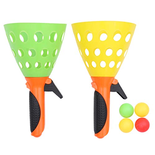 LIOOBO Juego de Lanzamiento Y Captura de Bolas de Bolas Fiesta de Césped Al Aire Libre Y Juego Al Aire Libre para Niños LIOOBO Juego de Lanzamiento Y Captura de Bolas de Bolas Fiesta de Césped Al Aire Libre Y Juego Al Aire Libre para Niños