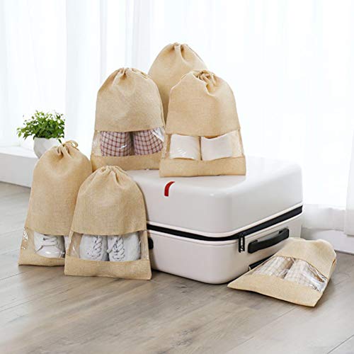 LIOOBO Organizador del Embalaje de la Bolsa del Almacenamiento de los Zapatos del Lazo de 4pcs para el Viaje casero LIOOBO Organizador del Embalaje de la Bolsa del Almacenamiento de los Zapatos del Lazo de 4pcs para el Viaje casero