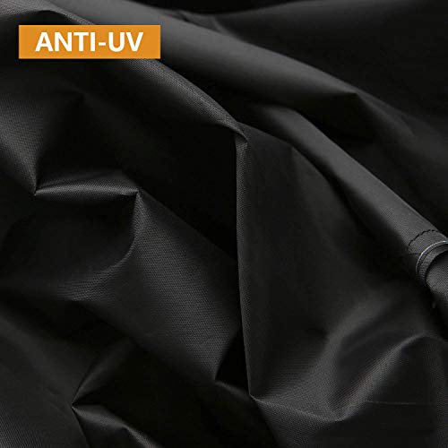 Liseng Cinta protectora para correr no plegable, impermeable, adecuada para interior o exterior (negro)