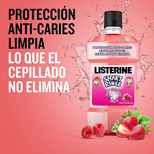 Listerine, Enjuague Bucal Smart Rinse, 500 ml