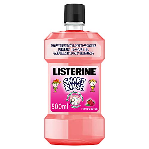Listerine, Enjuague Bucal Smart Rinse, 500 ml