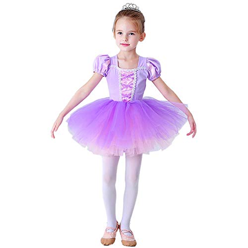 Lito Angels Niñas Tutús de Ballet Bailarina Danza Disfraz Ropa de Baile Princesa Rapunzel Vestido 3-4 años Morado Lito Angels Niñas Tutús de Ballet Bailarina Danza Disfraz Ropa de Baile Princesa Rapunzel Vestido 3-4 años Morado