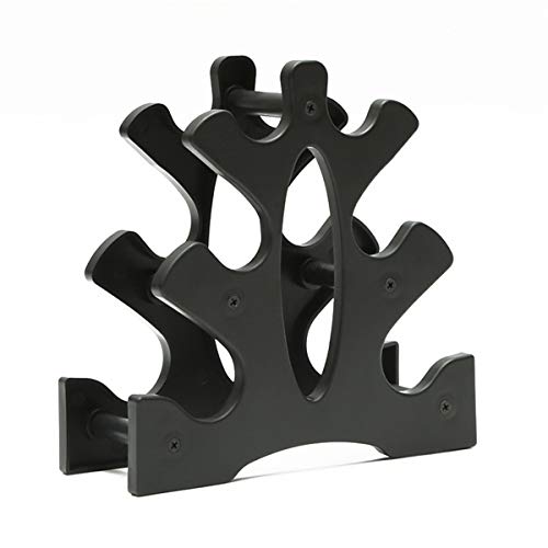 Litthing Soporte de Mancuernas, Almacenamiento de Mancuernas,para Gimnasio y Entrenamiento en Casa Estante para Pesas para Equipos de Ejercicios