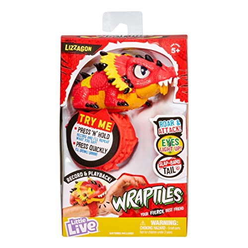 Little Live Wraptiles S1 AST 2 Lizzagon (Red)