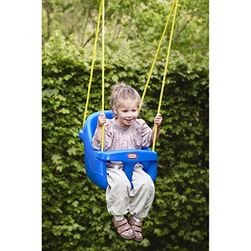 little tikes Columpio para Niños Pequeños con Respaldo Alto-con Cinturón Ajustable y Barra en T de Seguridad, Color Blue, 2,5 Altura 43 Ancho 42 Profundidad (cm): 38 (430900070) little tikes Columpio para Niños Pequeños con Respaldo Alto-con Cinturón Ajustable y Barra en T de Seguridad, Color Blue, 2,5 Altura 43 Ancho 42 Profundidad (cm): 38 (430900070)