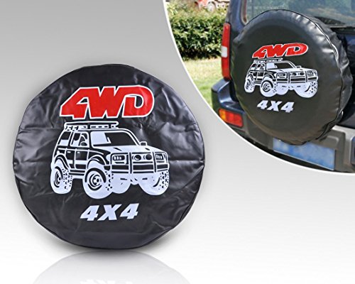 LITTOU Universal rueda de repuesto para 4 WD 4 x 4 Spot caso protector Para Tire Cover For Trailer, RV, SUV (16 "para Diámetro 29 '' - 31 '')