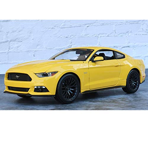 LIUCHANG 1:18 Modelo de Coche Ford Mustang GT Muscular Colección de simulación de aleación Modelo de Coche Adornos American Sports Car Modelo Exclusivo de colección Modelo (Color: Negro) liuchang20 LIUCHANG 1:18 Modelo de Coche Ford Mustang GT Muscular Colección de simulación de aleación Modelo de Coche Adornos American Sports Car Modelo Exclusivo de colección Modelo (Color: Negro) liuchang20