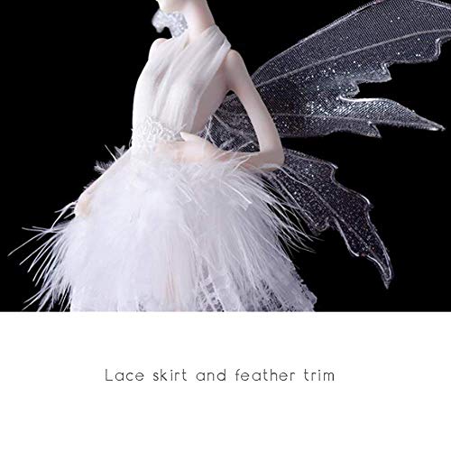 LIUSHI Ballet Angel Dancing Girl Carácter Decoración del hogar Decoración, Artesanías Creativas de Regalo de cumpleaños, E + Height25cm LIUSHI Ballet Angel Dancing Girl Carácter Decoración del hogar Decoración, Artesanías Creativas de Regalo de cumpleaños, E + Height25cm