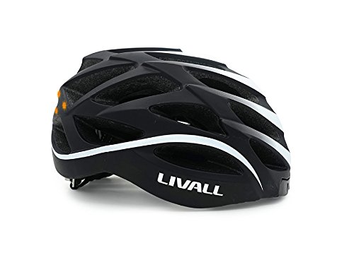 LIVALL bh62 Música, luz Trasera, Intermitente, Sistema de navegación, función de Llamada y SOS Bicicleta Casco, Todo el año, Unisex, Color Negro/Blanco, tamaño 55-61cm LIVALL bh62 Música, luz Trasera, Intermitente, Sistema de navegación, función de Llamada y SOS Bicicleta Casco, Todo el año, Unisex, Color Negro/Blanco, tamaño 55-61cm
