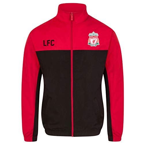 Liverpool FC - Chándal oficial para niño - Chaqueta y pantalón largos - Rojo - 10-11 años