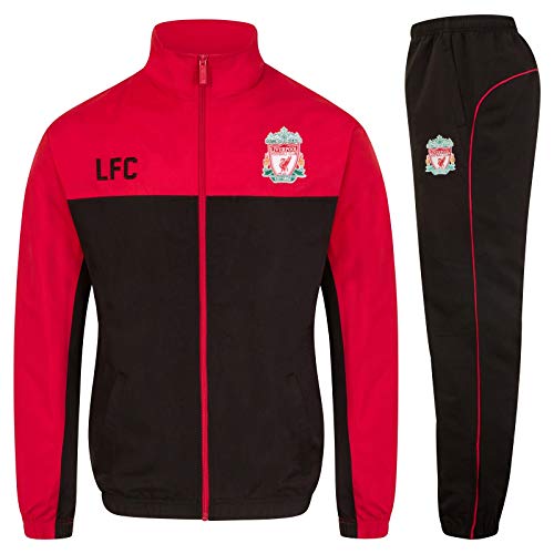 Liverpool FC - Chándal oficial para niño - Chaqueta y pantalón largos - Rojo - 10-11 años Liverpool FC - Chándal oficial para niño - Chaqueta y pantalón largos - Rojo - 10-11 años