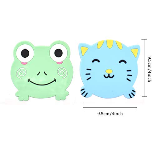 Liwein Posavasos de Silicona,Lindo Dibujos Animados Animales Posavasos de Bebidas Antideslizantes Alfombrilla de Goma para Hogar Cocina Restaurante Oficina Bar Liwein Posavasos de Silicona,Lindo Dibujos Animados Animales Posavasos de Bebidas Antideslizantes Alfombrilla de Goma para Hogar Cocina Restaurante Oficina Bar