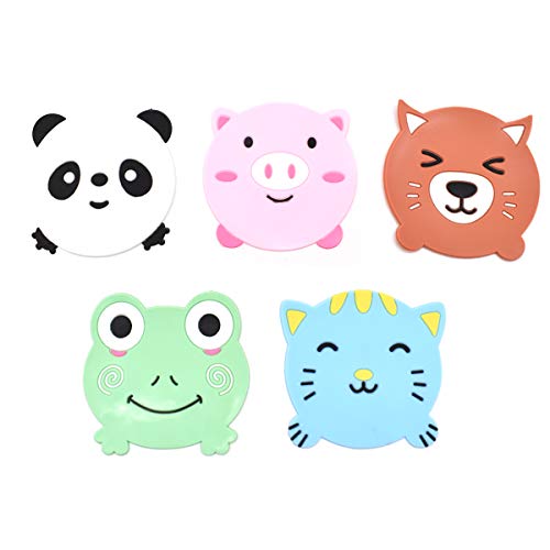 Liwein Posavasos de Silicona,Lindo Dibujos Animados Animales Posavasos de Bebidas Antideslizantes Alfombrilla de Goma para Hogar Cocina Restaurante Oficina Bar Liwein Posavasos de Silicona,Lindo Dibujos Animados Animales Posavasos de Bebidas Antideslizantes Alfombrilla de Goma para Hogar Cocina Restaurante Oficina Bar