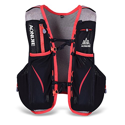 Lixada 5L Vejiga de Agua Mochila, Mochila Hidratación, Running Mochila, Impermeable y Transpirable, para Camping, Marathoner, Correr, Caminar, Escalada, Actividades al Aire Libre (L-XL)